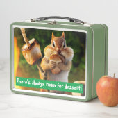 チマンク食べ物マシュマロ メタルランチボックス (インサイチュ)