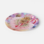 チマンク·プラム·フェアリー ペーパープレート (アングル)