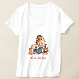 チミゴス - 狂気のチワワレディ - チワワママ Tシャツ