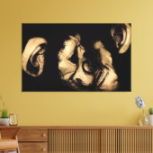 チムキスをするプ キャンバスプリント (インサイチュ (リビング))