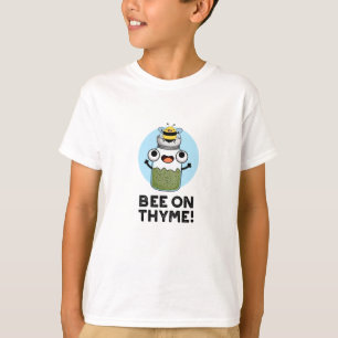 チムハーブのおもしろい昆虫パンに蜂 Tシャツ