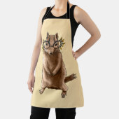チムンクかわいい齧歯動物ヒッピー エプロン (インサイチュ)