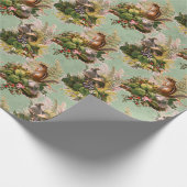 チムンクと鳥 ラッピングペーパー (角)