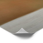 チムンクのラテコーヒーカップ写真 ポスター (角)