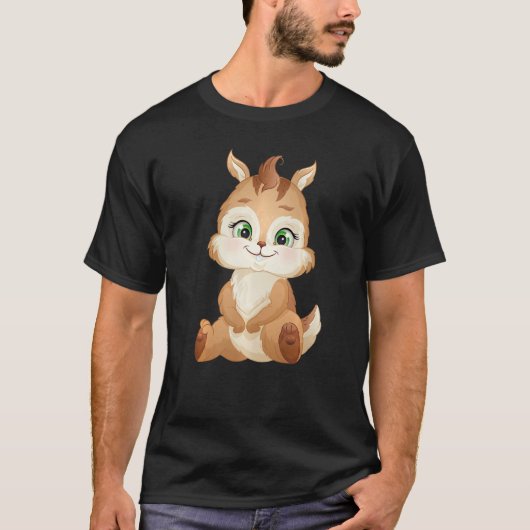 チムンクス・チップムンク Tシャツ (正面)