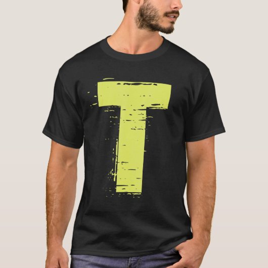 チムンクハロウィーンカーニバルグループ衣装レター Tシャツ (正面)