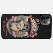 チムンクマッシュルームワイルドフラワーコテージコアカスタム Case-Mate iPhoneケース (裏面(横))