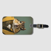 チムン頭が切れるク ラゲッジタグ (正面横)