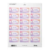 チモダンバ航海のロ結婚ンの住所 ラベル (フルシート)