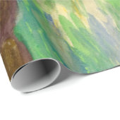 チャアトル、ポールとのフィールド、1912年Emily Carr ラッピングペーパー (ロールコーナー)