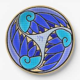 チャイアールヌーボーモザイク ペーパープレート