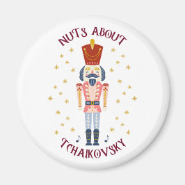 チャイコフスキーのナッツNutcracker Music Whiteについて マグネット