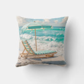 チャイズラウンジオンホワイト海サンド クッション (裏面)