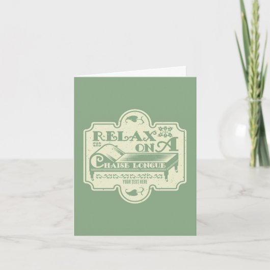 チャイズロング江 カード (正面)