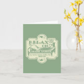 チャイズロング江 カード (黄色い花)