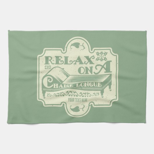 チャイズロング江 キッチンタオル (横)