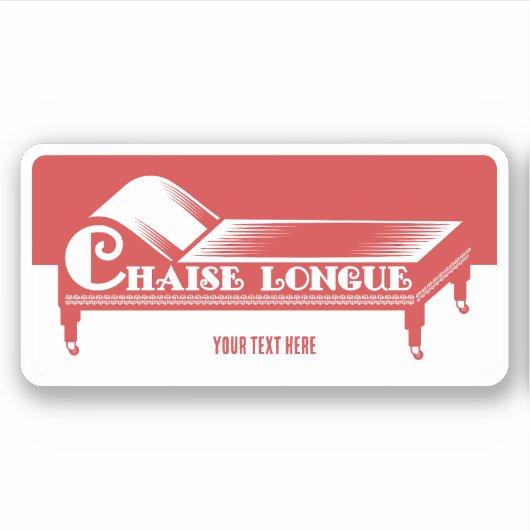 チャイズロング江 シール (正面)