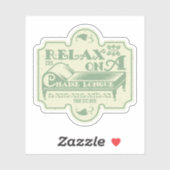 チャイズロング江 シール (シート)