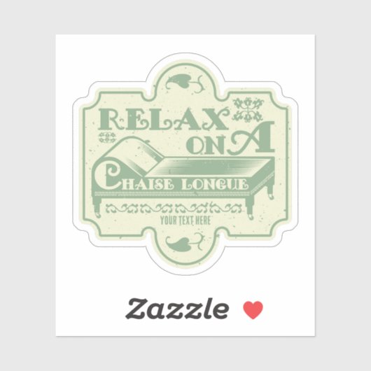 チャイズロング江 シール (シート)