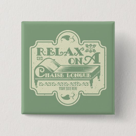 チャイズロング江 缶バッジ (正面)