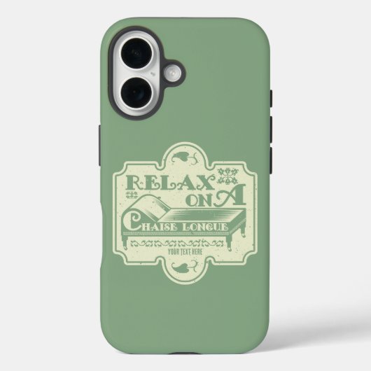 チャイズロング江 Case-Mate iPhoneケース (裏面)