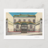 チャイナタウンのCA 中国の Schoolサンフランシスコ ポストカード (正面)