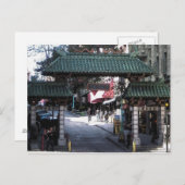 チャイナタウンゲートはがき ポストカード (正面/裏面)