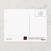 チャイナタウンゲートはがき ポストカード (裏面)