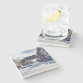 チャイナタウンシカゴストーンコースター ストーンコースター (横)