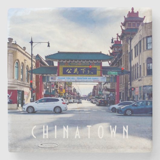 チャイナタウンシカゴストーンコースター ストーンコースター (正面)