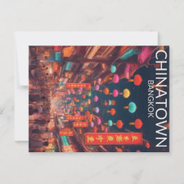 チャイナタウンバンコクポストカード ポストカード