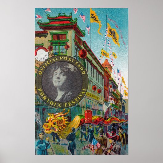 チャイナタウンパレードforポルトラフェスティバル ポスター (正面)