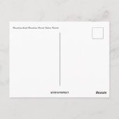 チャイナタウン壁画トロントオンタリオ州（カナダ） ポストカード (裏面)