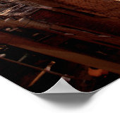 チャイナタウン屋上グラフィティ ポスター (角)