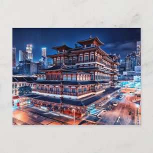 チャイナタウン疑問に思 ポストカード