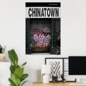 チャイナタウン・グラフィティ ポスター (ホームオフィス)