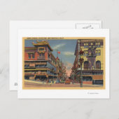 チャイナタウン・グラント・アベニューのビュー ポストカード (正面/裏面)