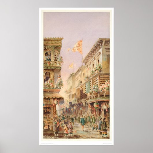 チャイナタウン・サンフランシスコ(0108A) ポスター (正面)