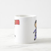 チャイナマグ コーヒーマグカップ (中央)