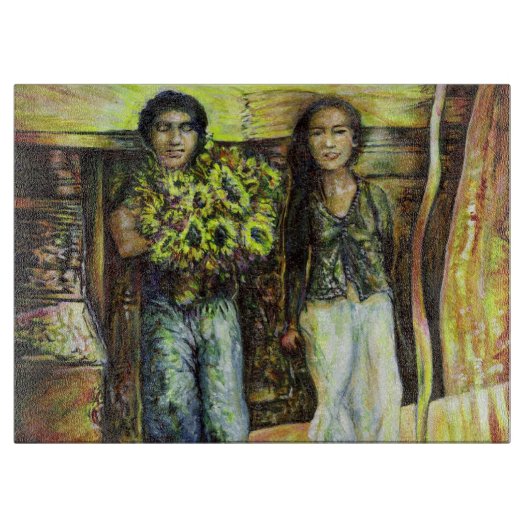 チャイニングボートのシスチンChapeI段階 カッティングボード (正面)