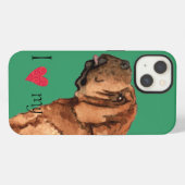 チャイニーズシャープアイ大好き iPhoneケース (裏面横)