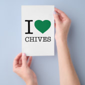チャイブが大好き チラシ (ハンドル)