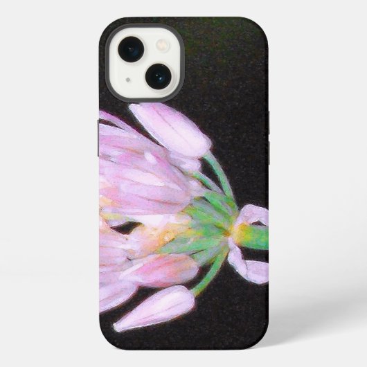 チャイブの花 iPhoneケース (裏面)