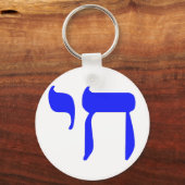 チャイブルー キーホルダー (正面)