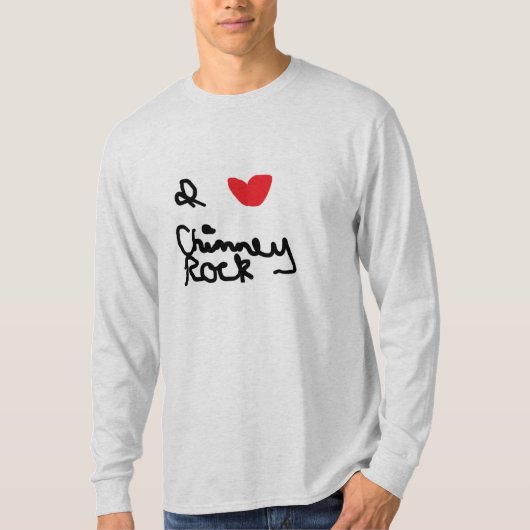 チャイムニー・ロックが大好き Tシャツ (正面)