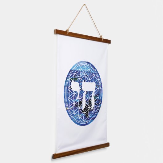 チャイメダリオン 吊り下げ型タペストリー (傾斜あり)