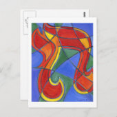 チャイモザイクはがき ポストカード (正面/裏面)