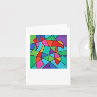 チャイモザイク4 x 5.6ノートカード カード