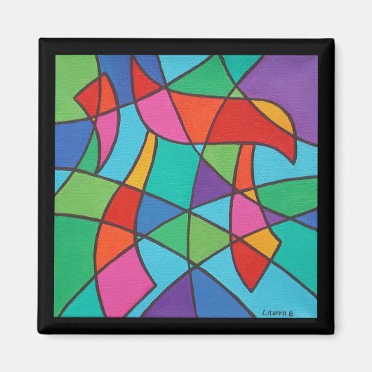 チャイモザイクIマグネット マグネット (正面)