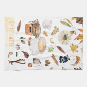 チャイラテレシピ |感謝祭の友情 キッチンタオル (横)